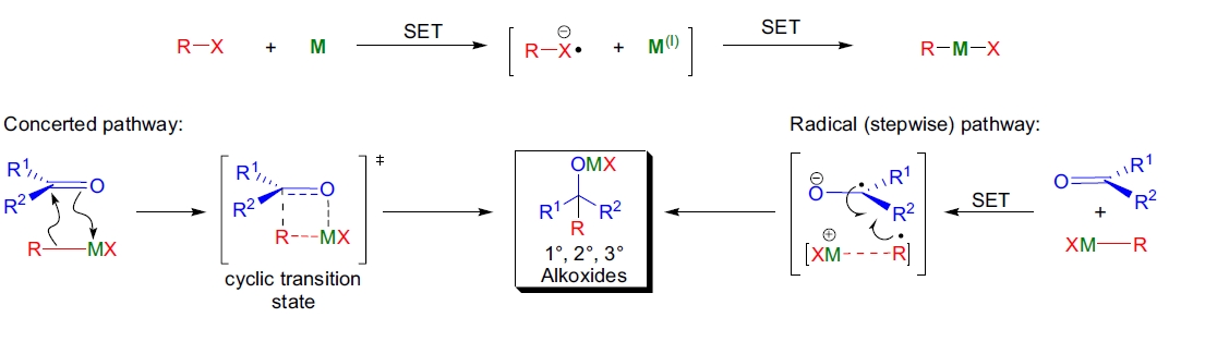 Barbier reaction mechanism