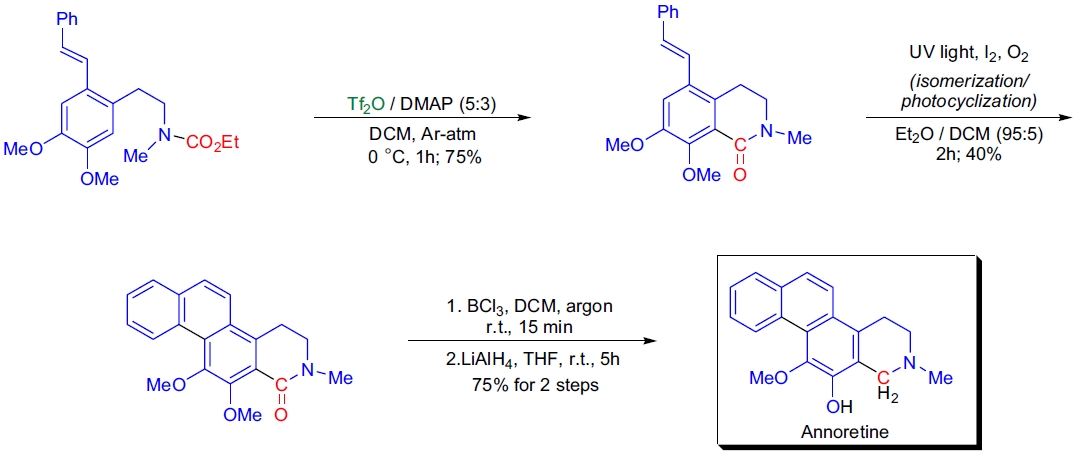 Bischler-Napieralski 合成应用2