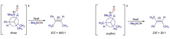 Cope 消除反应机理