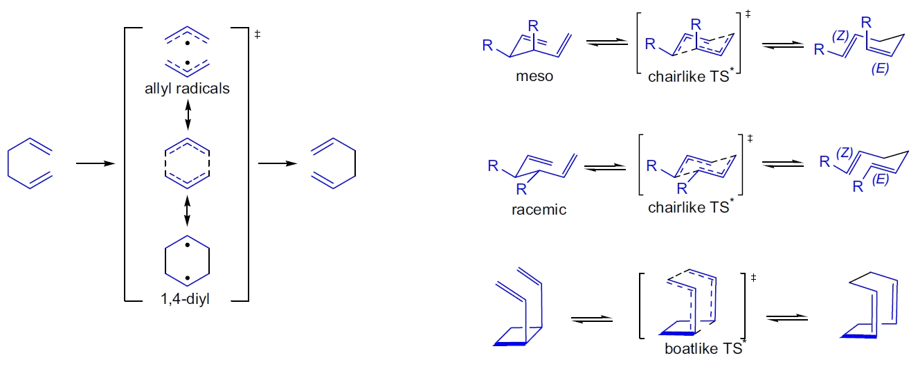 Cope 重排反应机理