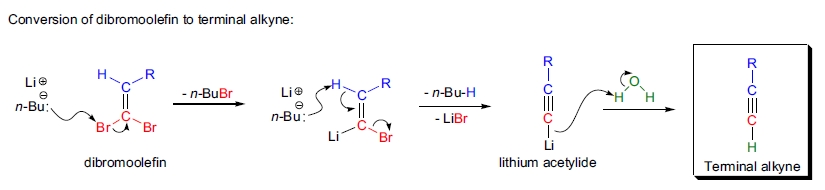 Corey-Fuchs 炔烃合成机理