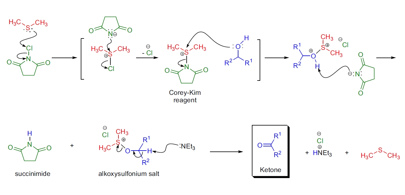Corey-Kim 氧化反应机理