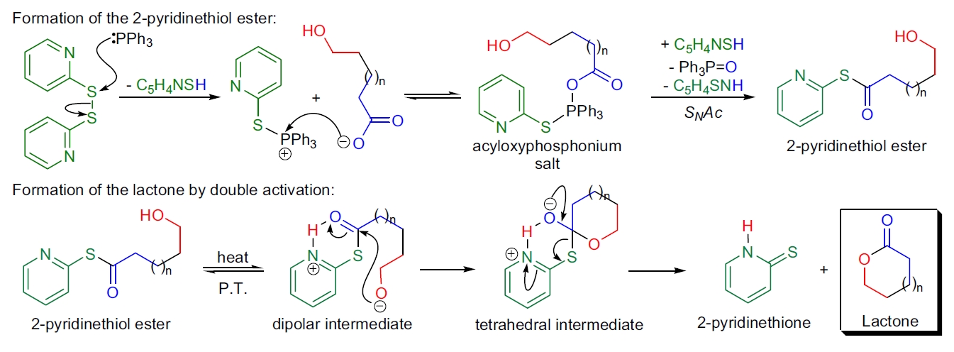 Corey-Nicolaou 大环内酯化反应机理