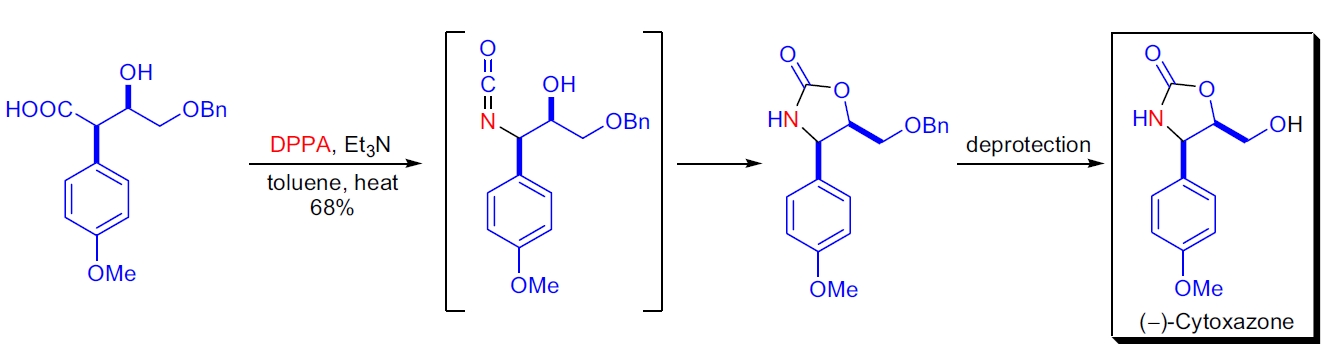 (–)-Cytoxazone 的合成