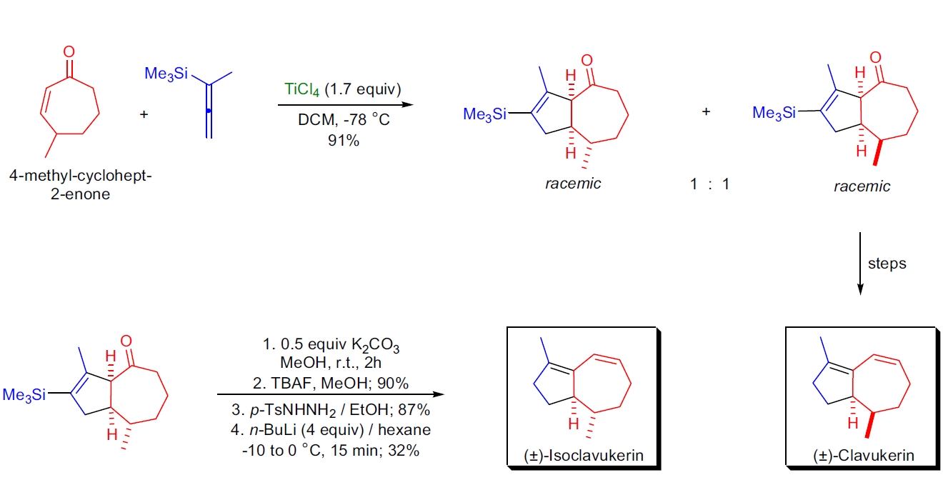 三去鸟呱烷倍半萜的全合成