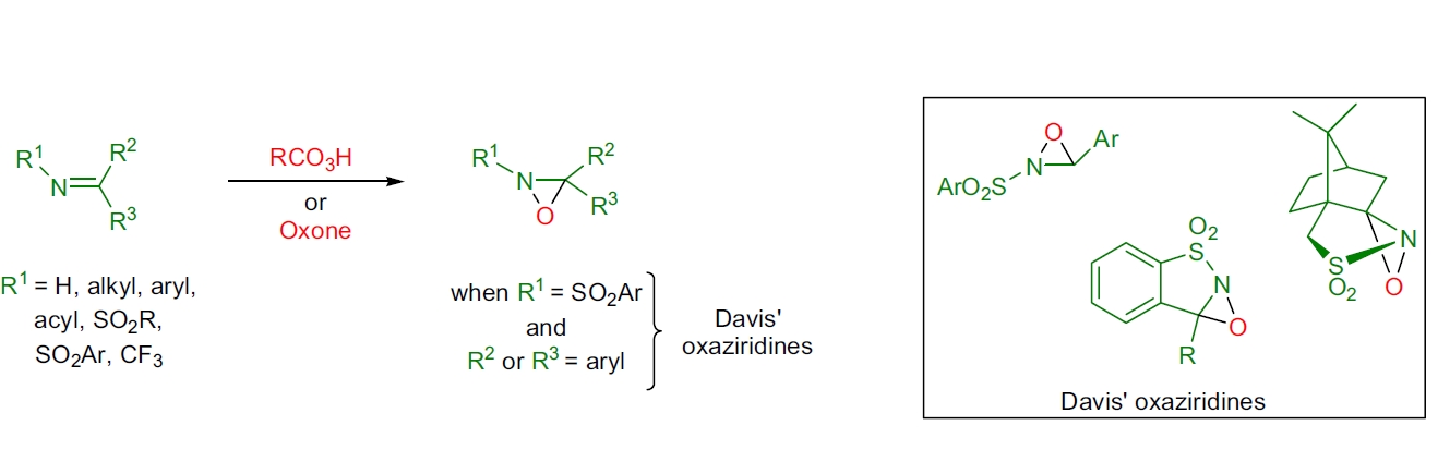 Davis' 氧化反应示意图
