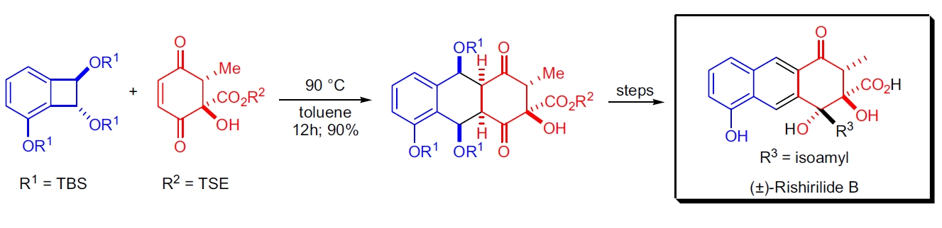 Diels-Alder 环加成应用4