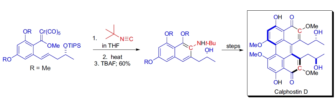 Dötz苯并环化反应应用1