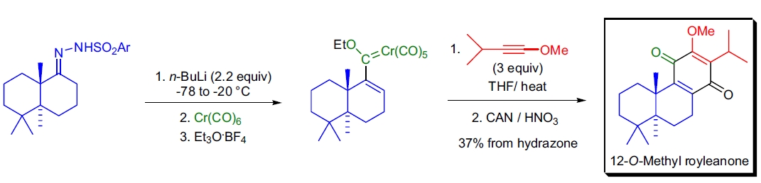 Dötz苯并环化反应应用2