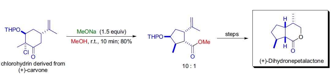 Favorskii 重排应用2