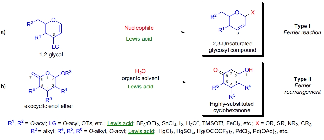 Ferrier 反应/重排示意图
