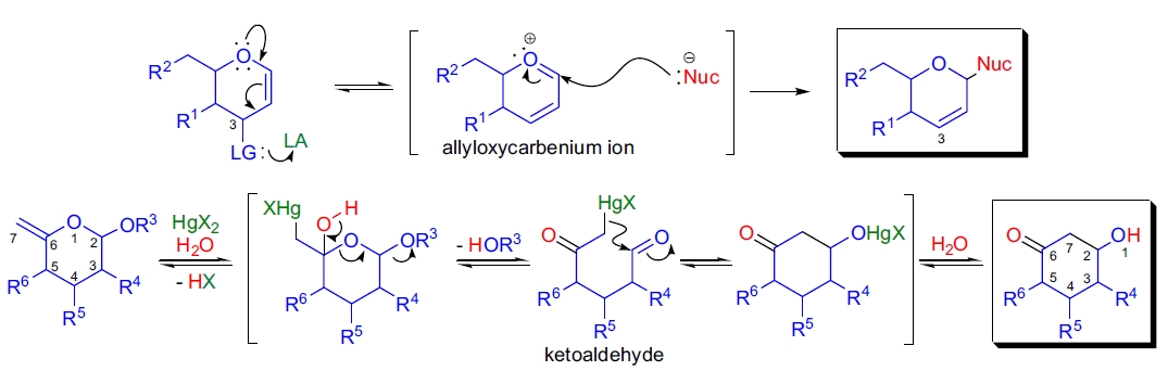Ferrier 反应/重排机理