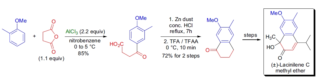 Friedel-Crafts 酰基化反应应用3