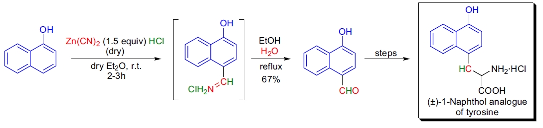 Gattermann-Koch 醛基化应用4