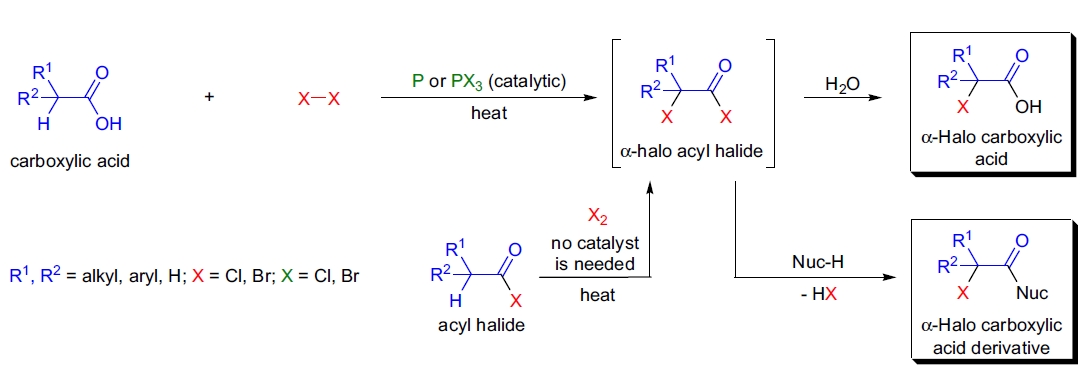 Hell-Volhard-Zelinsky 反应重要性