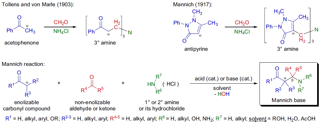 Mannich 反应的重要性