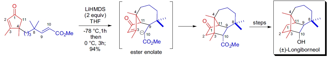 (±)-Longiborneol 的合成