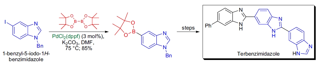Terbenzimidazole 的高效合成